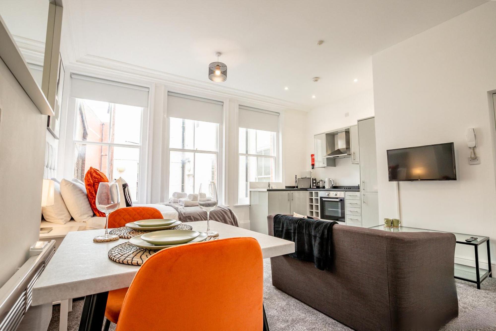 Guest Homes - The Station Studio Worcester Ngoại thất bức ảnh